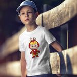 Fashion, accesorii si bijuterii - Copii - Imbracaminte copii - Tricouri copii - Tricou Copii Baieti Labubu Iron Man Marvel CoolTrend, alb, marime XL Copii - Infinity.ro