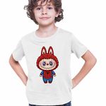Fashion, accesorii si bijuterii - Copii - Imbracaminte copii - Tricouri copii - Tricou Copii Baieti Labubu Spiderman Marvel Spidey Paienjenel CoolTrend, alb, marime XS Copii - Infinity.ro