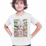 Fashion, accesorii si bijuterii - Copii - Imbracaminte copii - Tricouri copii - Tricou Copii Baieti Labubu Cool Party CoolTrend, alb, marime XS Copii - Infinity.ro