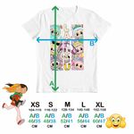 Fashion, accesorii si bijuterii - Copii - Imbracaminte copii - Tricouri copii - Tricou Copii Baieti Labubu Cool Party CoolTrend, alb, marime XS Copii - Infinity.ro