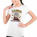 Fashion, accesorii si bijuterii - Copii - Imbracaminte copii - Tricouri copii - Tricou Copii Fete Labubu Thor Ragnarok CoolTrend, alb, marime XS Copii - Infinity.ro