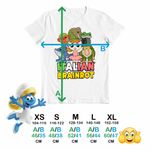 Fashion, accesorii si bijuterii - Copii - Imbracaminte copii - Tricouri copii - Tricou Copii Baieti Italian Ballerina Tralalero BrrBrr Brainrot Brain Rot CoolTrend, alb, marime L Copii - Infinity.ro