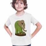 Fashion, accesorii si bijuterii - Copii - Imbracaminte copii - Tricouri copii - Tricou Copii Baieti Lirili Larila Brainrot Italian Brain Rot CoolTrend, alb, marime XL Copii - Infinity.ro