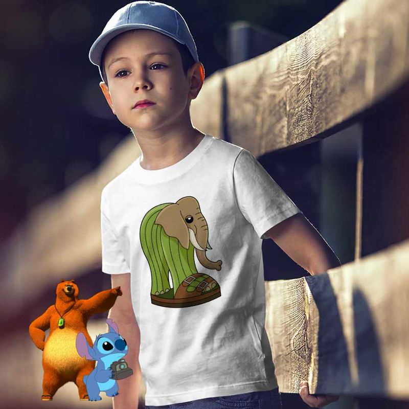 Fashion, accesorii si bijuterii - Copii - Imbracaminte copii - Tricouri copii - Tricou Copii Baieti Lirili Larila Brainrot Italian Brain Rot CoolTrend, alb, marime XL Copii - Infinity.ro