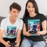 Fashion, accesorii si bijuterii - Copii - Imbracaminte copii - Tricouri copii - Tricou Copii Baieti Blueberrinni Octopussini Italian Meme Brainrot Brain Rot CoolTrend, negru, marime L Copii - Infinity.ro