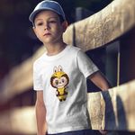 Fashion, accesorii si bijuterii - Copii - Imbracaminte copii - Tricouri copii - Tricou Copii Baieti Labubu Wolverine X-Men, alb, marime S Copii - Infinity.ro