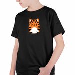 Fashion, accesorii si bijuterii - Copii - Imbracaminte copii - Tricouri copii - Tricou Copii Baieti Squishmallows Tigru Jungla Tigroaica CoolTrend, negru, marime L Copii - Infinity.ro