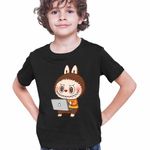 Fashion, accesorii si bijuterii - Copii - Imbracaminte copii - Tricouri copii - Tricou Copii Baieti Labubu Programator IT Python PHP CoolTrend, negru, marime L Copii - Infinity.ro