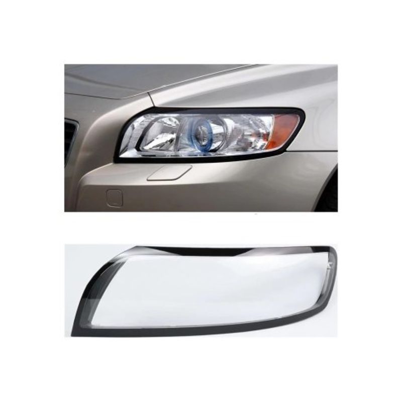 Auto si Moto - Piese auto si accesorii - Caroserie - Faruri, stopuri si proiectoare - Sticla far stanga pentru Volvo S40 (2007 - 2012) - Infinity.ro
