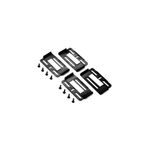Auto si Moto - Piese auto si accesorii - Caroserie - Ornamente exterior auto - Set suport numar inmatriculare auto Extra Slim Negru 4buc - Infinity.ro