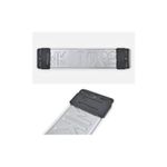 Auto si Moto - Piese auto si accesorii - Caroserie - Ornamente exterior auto - Set suport numar inmatriculare auto Extra Slim Negru 4buc - Infinity.ro