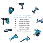 Casa si Gradina - Constructii - Scule electrice si accesorii - Acumulatori si incarcatoare scule electrice - Acumulator Li-Ion 48Vf MAX, 4000mAh, compatibil unelte electrice fara fir - Infinity.ro
