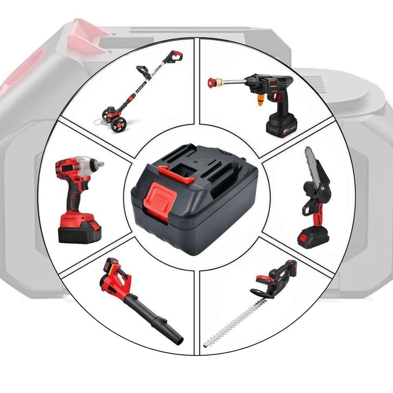 Casa si Gradina - Constructii - Scule electrice si accesorii - Acumulatori si incarcatoare scule electrice - Acumulator Li-Ion 48Vf MAX, 4000mAh, compatibil unelte electrice fara fir - Infinity.ro