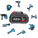 Casa si Gradina - Constructii - Scule electrice si accesorii - Acumulatori si incarcatoare scule electrice - Acumulator Li-Ion 48Vf MAX, 4000mAh, compatibil unelte electrice fara fir - Infinity.ro