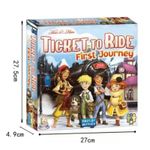 Jucarii, Copii si Bebe - Jucarii si jocuri - Jocuri si puzzle - Jocuri de societate - Joc de societate Ticket to Ride: Prima Calatorie (Europa), pentru copii si familie, 2-4 jucatori, varsta 6 ani+ - Infinity.ro