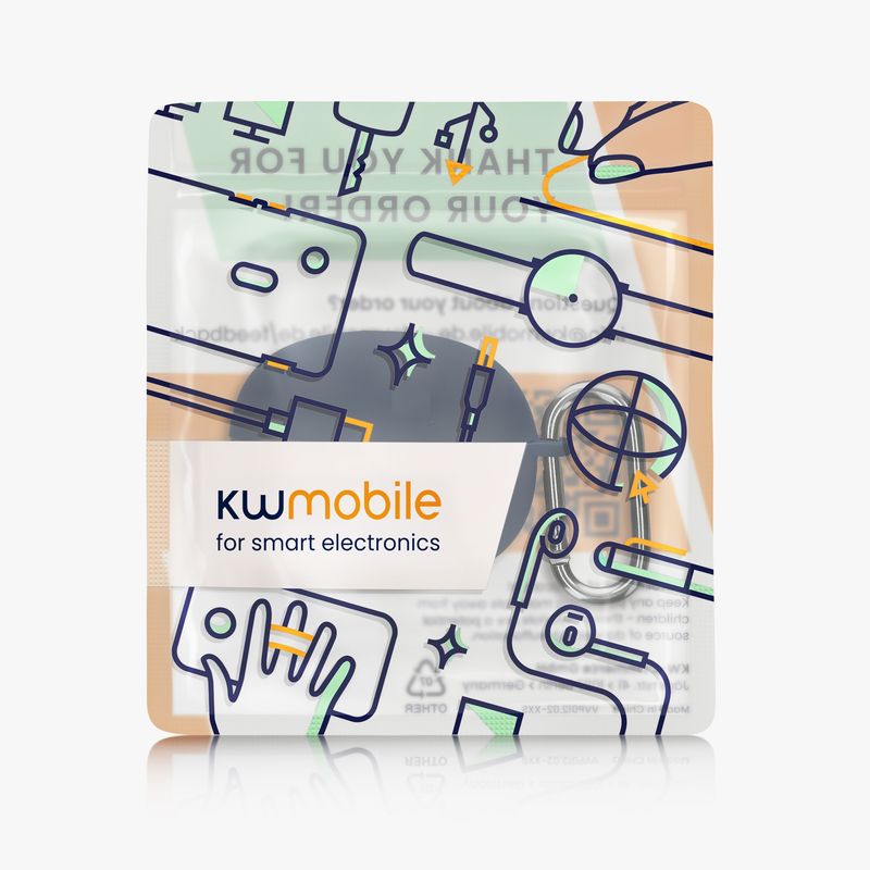 Laptop, Telefoane si Tablete - Wearables si gadgeturi - Wearables - Accesorii wearables - Husa casti Kwmobile pentru Shokz OpenDots ONE, protectie la zgarieturi, Silicon, albastru - Infinity.ro