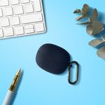 Laptop, Telefoane si Tablete - Wearables si gadgeturi - Wearables - Accesorii wearables - Husa casti Kwmobile pentru Shokz OpenDots ONE, protectie la zgarieturi, Silicon, albastru - Infinity.ro