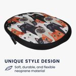 Laptop, Telefoane si Tablete - Wearables si gadgeturi - Wearables - Accesorii wearables - Husa casti Kwmobile pentru Sony WH-CH520, WH-CH510, MDR-ZX110, antizgarieturi, antipraf, Neopren, multicolor - Infinity.ro