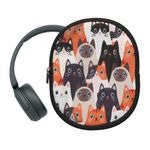 Laptop, Telefoane si Tablete - Wearables si gadgeturi - Wearables - Accesorii wearables - Husa casti Kwmobile pentru Sony WH-CH520, WH-CH510, MDR-ZX110, antizgarieturi, antipraf, Neopren, multicolor - Infinity.ro
