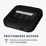 PC, gaming si accesorii - Retelistica - Cabluri si accesorii - Husa router Kwmobile pentru Netgear Nighthawk M6 Pro MR6550 / M6 MR6150, silicon, negru - Infinity.ro