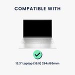 Laptop, Telefoane si Tablete - Laptopuri si accesorii - Piese laptop - Folii protectie si autocolante laptop - Folie universala de protectie Kwmobile, aplicare usoara, filtru de confidentialitate, PET, negru - Infinity.ro