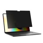 Laptop, Telefoane si Tablete - Laptopuri si accesorii - Piese laptop - Folii protectie si autocolante laptop - Folie de protectie Kwmobile pentru Apple MacBook Air 13.6 M2 (A2681) Touch ID model, aplicare usoara, PET, negru - Infinity.ro