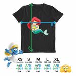 Fashion, accesorii si bijuterii - Copii - Imbracaminte copii - Tricouri copii - Tricou Copii Baieti Mica Sirena Baby Flounder Ariel Little Mermaid CoolTrend, negru, marime XS Copii - Infinity.ro