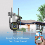 Casa si Gradina - Electrice - Smart Home - Camere de supraveghere - Camera de Supraveghere 4G Dual-Lens 360 cu Comunicare Bidirectionala - Infinity.ro