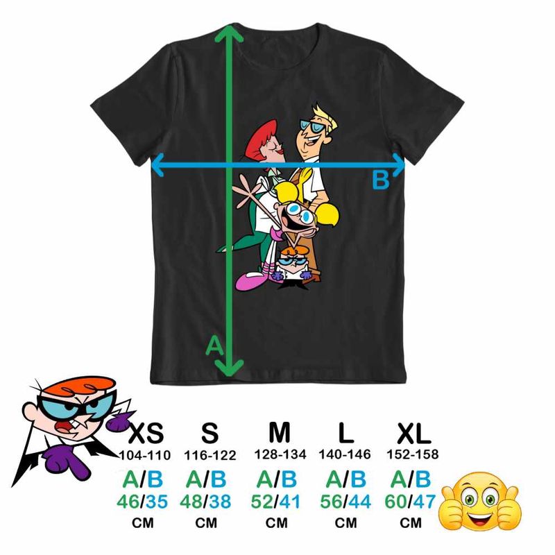 Fashion, accesorii si bijuterii - Copii - Imbracaminte copii - Tricouri copii - Tricou Copii Baieti Laborator Dexter Familie, negru, marime XL Copii - Infinity.ro