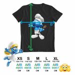 Fashion, accesorii si bijuterii - Copii - Imbracaminte copii - Tricouri copii - Tricou Copii Baieti Strumfii Bucatarul Chef CoolTrend, negru, marime XL Copii - Infinity.ro