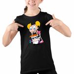 Fashion, accesorii si bijuterii - Copii - Imbracaminte copii - Tricouri copii - Tricou Copii Fete Loborator Dexter Sora Enervanta Dee Dee, negru, marime XL Copii - Infinity.ro