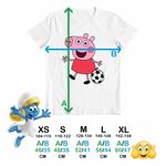 Fashion, accesorii si bijuterii - Copii - Imbracaminte copii - Tricouri copii - Tricou Copii Baieti Purcelusa Peppa Fotbal CoolTrend, alb, marime L Copii - Infinity.ro