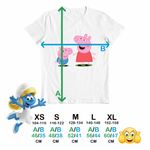 Fashion, accesorii si bijuterii - Copii - Imbracaminte copii - Tricouri copii - Tricou Copii Baieti Purcelusa Peppa si George Pepa CoolTrend, alb, marime XS Copii - Infinity.ro