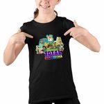 Fashion, accesorii si bijuterii - Copii - Imbracaminte copii - Tricouri copii - Tricou Copii Fete Gradinita Dramei Totale Canapea CoolTrend, negru, marime S Copii - Infinity.ro