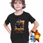 Fashion, accesorii si bijuterii - Copii - Imbracaminte copii - Tricouri copii - Tricou Copii Baieti Zootopia Mr Big Mafia Boss CoolTrend, negru, marime XS Copii - Infinity.ro