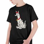 Fashion, accesorii si bijuterii - Copii - Imbracaminte copii - Tricouri copii - Tricou Copii Baieti Scooby-Dum Scooby Doo Var Verisor, negru, marime L Copii - Infinity.ro