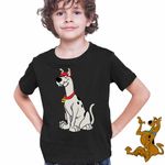 Fashion, accesorii si bijuterii - Copii - Imbracaminte copii - Tricouri copii - Tricou Copii Baieti Scooby-Dum Scooby Doo Var Verisor, negru, marime L Copii - Infinity.ro
