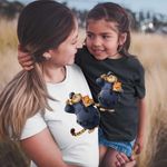 Fashion, accesorii si bijuterii - Copii - Imbracaminte copii - Tricouri copii - Tricou Copii Fete Zootopia Gheruta Tigru Politist CoolTrend, alb, marime L Copii - Infinity.ro