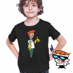 Fashion, accesorii si bijuterii - Copii - Imbracaminte copii - Tricouri copii - Tricou Copii Baieti Dexters Laboratory Mama, negru, marime XS Copii - Infinity.ro