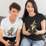 Fashion, accesorii si bijuterii - Copii - Imbracaminte copii - Tricouri copii - Tricou Copii Baieti Coiotul Strutul Ganditor, negru, marime XL Copii - Infinity.ro