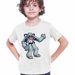 Fashion, accesorii si bijuterii - Copii - Imbracaminte copii - Tricouri copii - Tricou Copii Baieti Laborator Dexter Robot Exoschelet, alb, marime M Copii - Infinity.ro