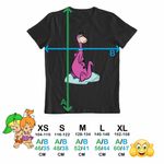 Fashion, accesorii si bijuterii - Copii - Imbracaminte copii - Tricouri copii - Tricou Copii Baieti Familia Flintstone Dino Caine Epoca de Piatra, negru, marime S Copii - Infinity.ro