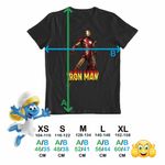 Fashion, accesorii si bijuterii - Copii - Imbracaminte copii - Tricouri copii - Tricou Copii Fete Iron Man Marvel CoolTrend, negru, marime XL Copii - Infinity.ro