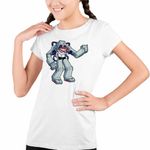 Fashion, accesorii si bijuterii - Copii - Imbracaminte copii - Tricouri copii - Tricou Copii Fete Laborator Dexter Robot Exoschelet, alb, marime XS Copii - Infinity.ro