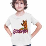 Fashion, accesorii si bijuterii - Copii - Imbracaminte copii - Tricouri copii - Tricou Copii Baieti Scooby Doo Logo Where are you, alb, marime S Copii - Infinity.ro