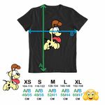 Fashion, accesorii si bijuterii - Copii - Imbracaminte copii - Tricouri copii - Tricou Copii Baieti Garfield Odie Catel, negru, marime L Copii - Infinity.ro