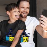 Fashion, accesorii si bijuterii - Copii - Imbracaminte copii - Tricouri copii - Tricou Copii Baieti Raven Mediteaza Tineri Titani CoolTrend, alb, marime S Copii - Infinity.ro