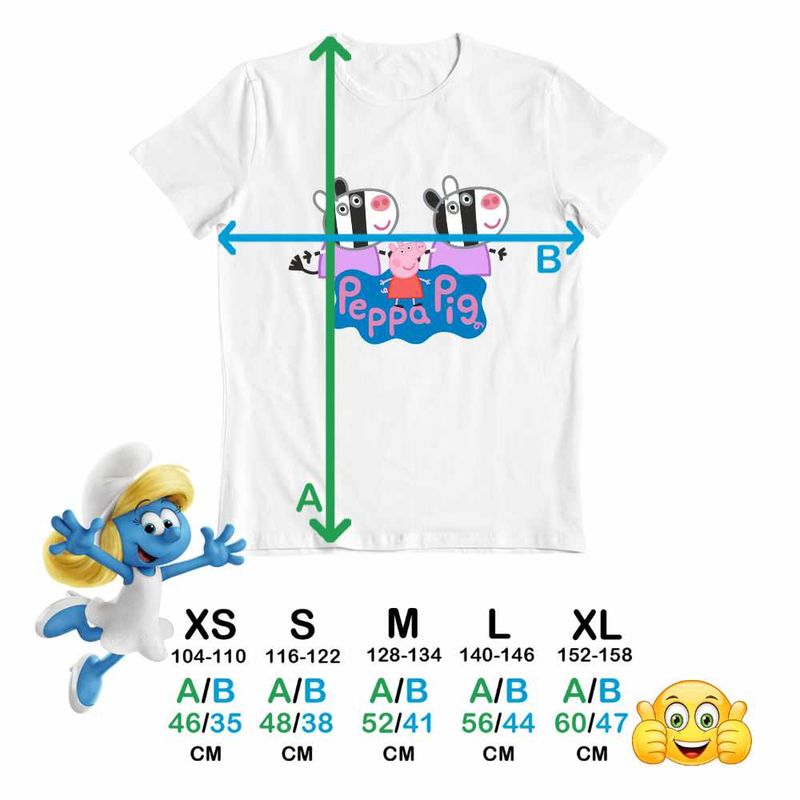 Fashion, accesorii si bijuterii - Copii - Imbracaminte copii - Tricouri copii - Tricou Copii Baieti Zebrele Gemeni Zuza Zaza Peppa Pig CoolTrend, alb, marime S Copii - Infinity.ro