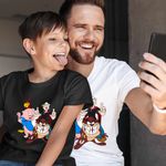 Fashion, accesorii si bijuterii - Copii - Imbracaminte copii - Tricouri copii - Tricou Copii Baieti Foghorn Taz Popey Porky Looney Tunes, alb, marime XS Copii - Infinity.ro