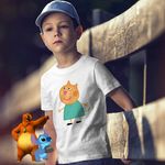 Fashion, accesorii si bijuterii - Copii - Imbracaminte copii - Tricouri copii - Tricou Copii Baieti Pisica Candy Purcelusa Peppa Pig Pepa CoolTrend, alb, marime XS Copii - Infinity.ro